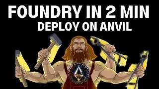 Deploy a Smart Contract local on Anvil with Foundry in 2 min