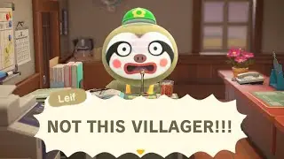 If You Do This, Leif Will DISAPPEAR Before Your Eyes (Strange Glitch in animal crossing)