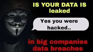 IS YOUR DATA IS BREACHED | IN BIG COMPANIES DATA BREACHES | IN HINDI