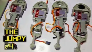 The Jumpy | Part #4 | Four Leg Assembly | 4-legged Pet Robot | DIY Intelligent Robot Dog