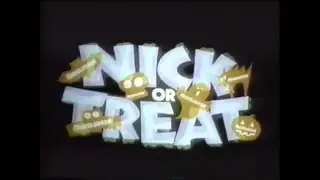 Nickelodeon Nick Or Treat 1991 Nick Or Treat Sweepstakes