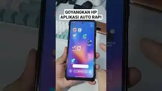 Fitur Goyangkan HP ini Bisa Otomatis Merapikan Aplikasi Yang Berantakan #shorts