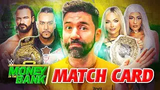 PREDICTING The Money in The Bank Toronto Match Card