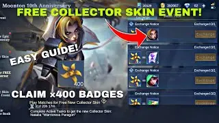 EASY GUIDE ON HOW TO GET FREE NATALIA COLLECTOR SKIN IN MOBILE LEGENDS BANG BANG | FREE SKIN MLBB