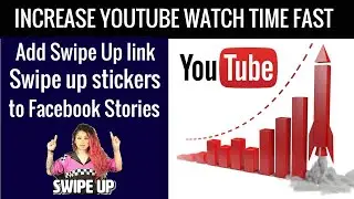 Increase Watch Time and Subscribers on YouTube | Add a clickable link into Facebook stories