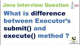 What is difference between Executors submit and execute method ?