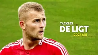 Matthijs de Ligt 2024 🔥 Best Tackles & Goals