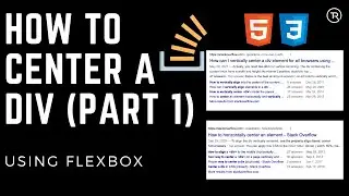 Frontend Engineer - How to center a div using flexbox | 