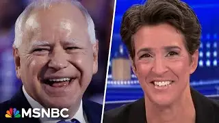 'Supremely effective': Rachel Maddow and MSNBC panel react to Tim Walz and Night 3 of the DNC