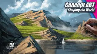 Concept Art - Shaping the World (time-lapse)