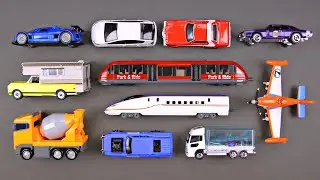 Learning Street Vehicles for Kids #7 - Hot Wheels, Matchbox, Siku, Tomica トミカ Cars and Trucks, Tayo