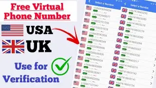 How to Get Free Virtual Phone Number for Verification 2021 || How to Get a free Phone Number