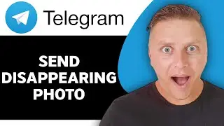 How to Send Disappearing Photo in Telegram | Telegram Tutorial 2024