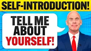 HOW TO INTRODUCE YOURSELF in an INTERVIEW in 2023! (Self-Introduction for Job Interviews!)