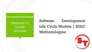 sdlc models | software development life cycle