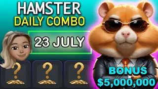 Hamster Kombat Daily Combo Bonus 5M Coins Today 23 JULY