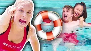 BECOMING LIFEGUARDS FOR A DAY! (Day Jobs)