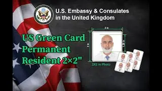 how to get us green card photo 2x2 inches