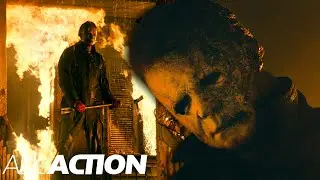 Michael Myers vs. Firefighters | Halloween Kills (2021) | All Action