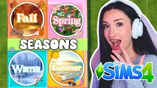 Every Rooms a Different SEASON in The Sims 4