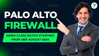 Palo Alto Firewall Training Demo Class | New Batch Starting From 3rd August 2024