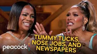 RHOA Reunion Part 1 Uncensored | Kandi Burruss Calls Out Shereé Whitfield for Plastic Surgery