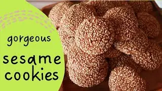 Amazing sesame cookies! Extraordinary taste, simple recipe!