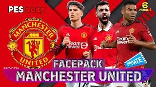 PES 2017 FACEPACK MANCHESTER UNITED 2023