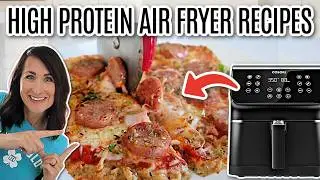 Testing HIGH PROTEIN Recipes in the AIR FRYER → Are Carnivore Diet Recipes GOOD in the Air Fryer?