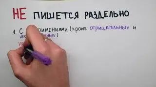 НЕ пишется раздельно Часть 2