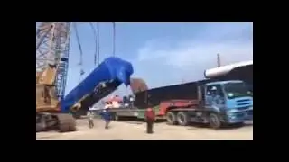 Idiot Crane Driver that Cost a Disaster