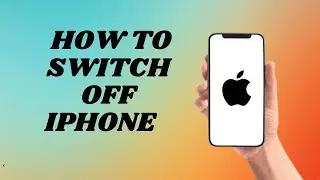 How To Switch off your iPhone | Easy way!