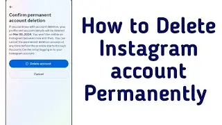 How to Delete Instagram account 2024 | Instagram account delete method 2024 | Delete account 2024