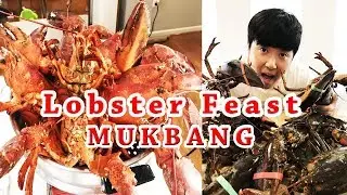 Lobster Feast Mukbang Eating Show & Lobster Ramen Mukbang