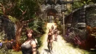 Скайрим (Солитьюд) Супер графика-TES V  Skyrim - Solitude - Super Graphics!