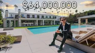 What $64,000,000 Gets You in BEVERLY HILLS | Mansion Tour