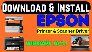 How to Download & Install Epson Printer on Computer | Desktop/Laptop 2024