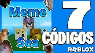 7 CÓDIGOS de 😜 MEME SEA 😜 activos Y actualizados / NEW UPDATE / CODIGOS de ROBLOX 2024 / TilloASR