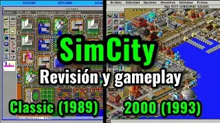 🏗️🌁SimCity Classic (1989) y SimCity 2000 (1993): construyendo ciudades.