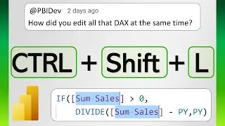 5 Shortcuts to write DAX faster - Power BI