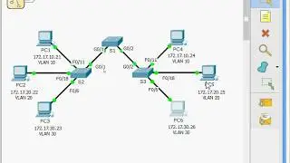 6.2.1.7 Packet Tracer - Configuring VLANs