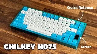 Best Budget Aluminum Keyboard 2024??... Chilkey ND75 - Review #keyboard