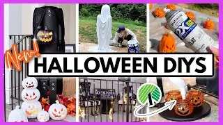 Must-Try Halloween DIYS to Impress Everyone! (Dollar Tree ideas + HUGE crafts!) 🎃