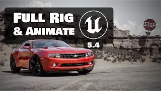 I Mastered Car Rigging in Unreal Engine 5.4, and Here's How!