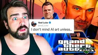 Ned Luke's Backlash on AI Generated Content