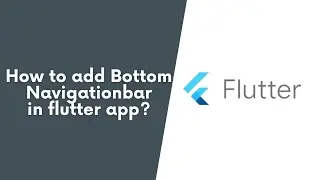 how to use bottomnavigationbar in flutter? || flutter bottomnavigationbar