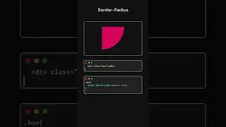 border-radius. #coding #htmlcss #viral #javascript #shorts #youtube #html #csslayout