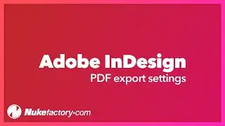 How to Output a PDF for Press using Adobe InDesign