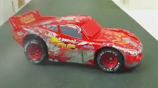 Lightning McQueen Crash & Repair!  Disney Cars 3 Toys Stop Motion Animation