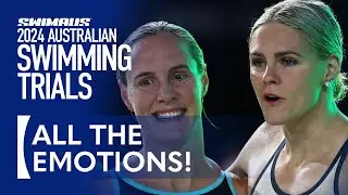 Tears from the Pool Deck - Women's 100m Freestyle Final Post-Race Interview | Wide World of Sports